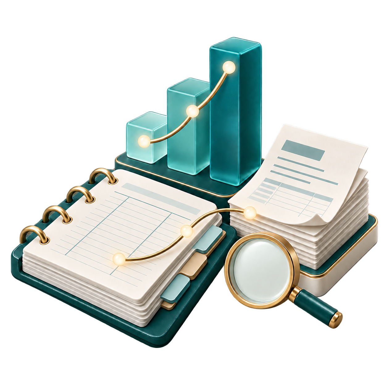 Turnover statement with an attributable growth trail
